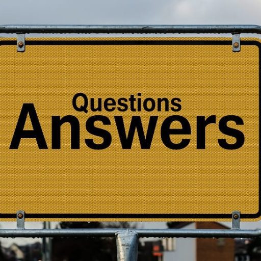 Questions Answers Sign